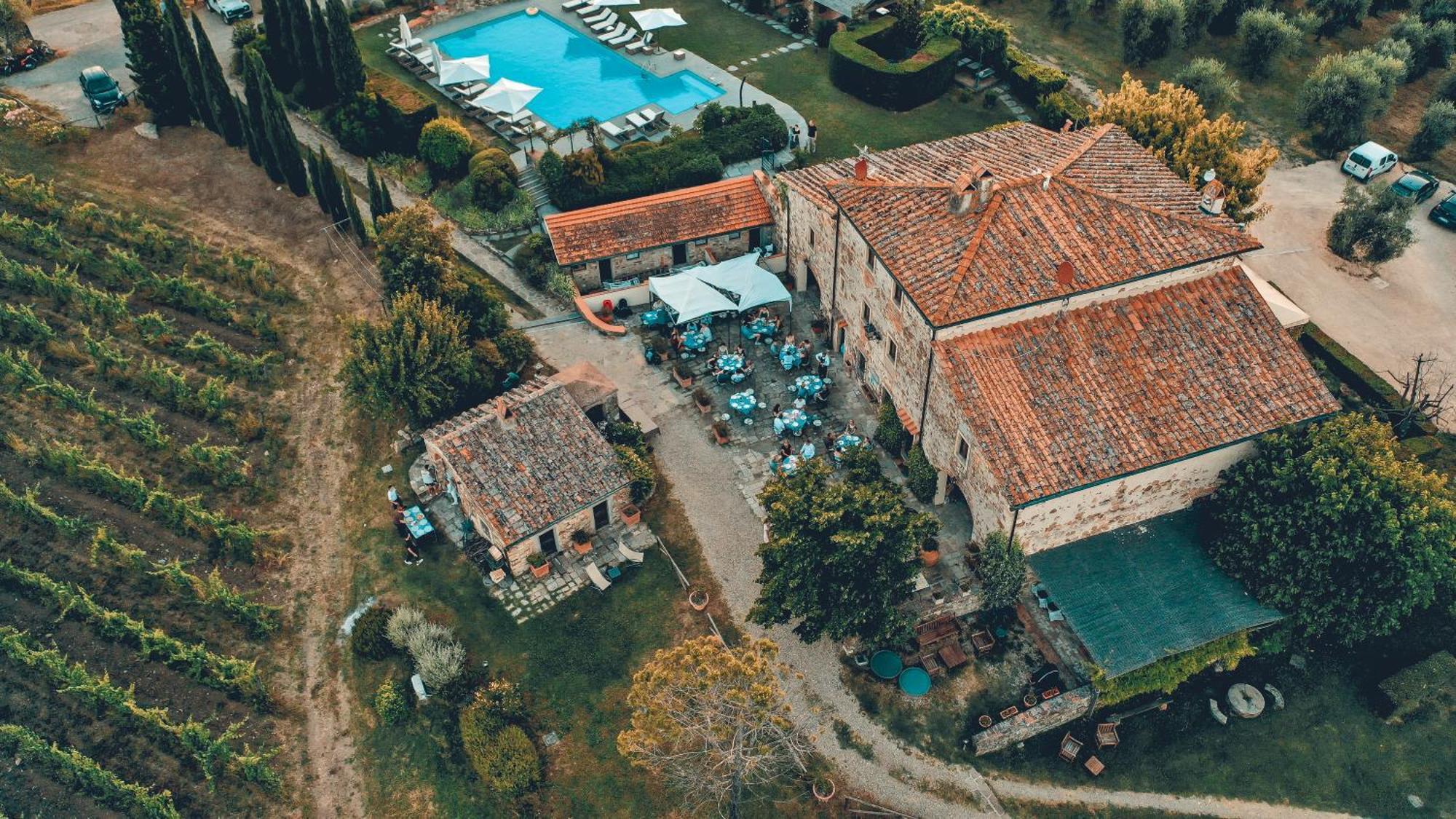 Agriturismo Fattoria Lavacchio Pontassieve Dış mekan fotoğraf
