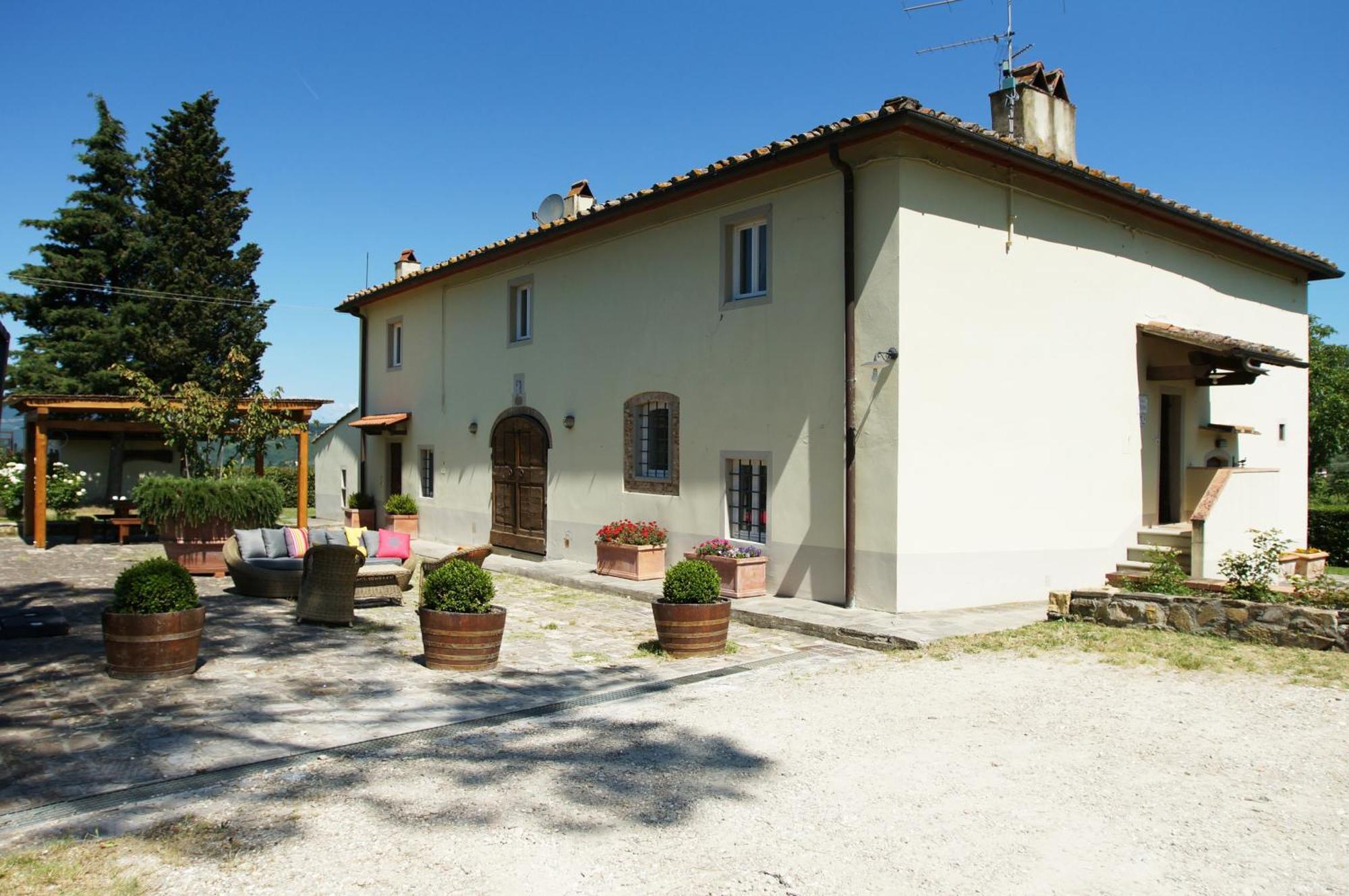 Agriturismo Fattoria Lavacchio Pontassieve Dış mekan fotoğraf